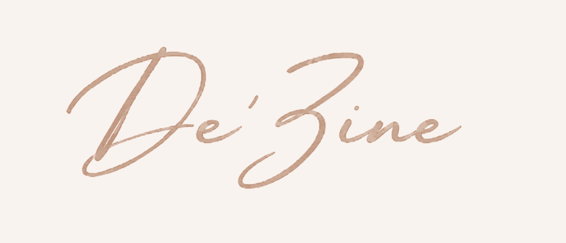 De'Zine signature